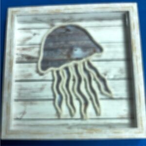 Rustic Jellyfish Wall Art